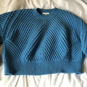 VINCE. Cerulean Blue Heavy Knit Sweater- LIKE NEW!